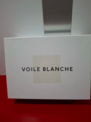 Bambas Voile Blanche Talla 37 Gris/Plata