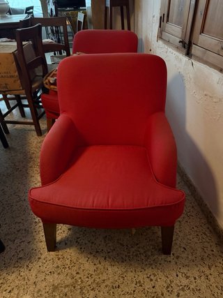 Sillón rojo Ikea (se venden 2)