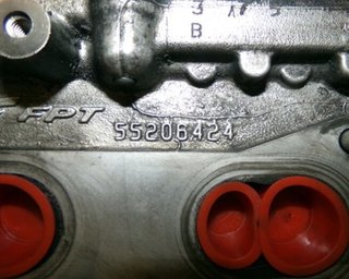 Alfa romeo 119490 culata 55206424 159 1.9 jtd