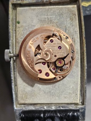 Omega De Ville Golden Mercury Tank Vintage