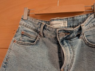 Pantalón corto vaquero azul Talla M
