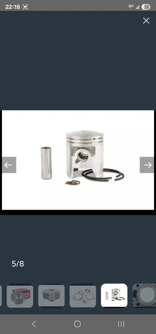 Cilindro Airsal 65cc Puch Maxi E50