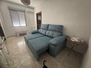 Sofá Cama Gris Azulado