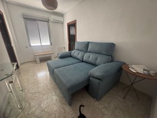 Sofá Cama Gris Azulado