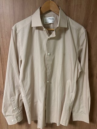 Camisa violeta Massimo Dutti Talla S