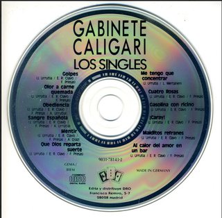 CD Gabinete Caligari - Los Singles