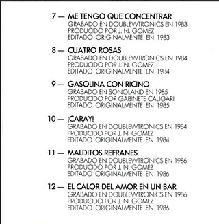 CD Gabinete Caligari - Los Singles