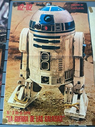 7 Posters STAR WARS de La Guerra de las Galaxias.