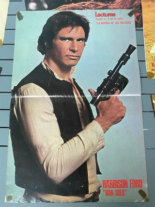 7 Posters STAR WARS de La Guerra de las Galaxias.