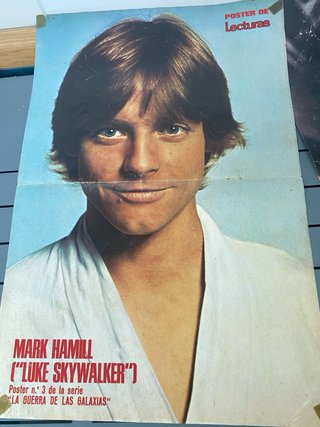 7 Posters STAR WARS de La Guerra de las Galaxias.