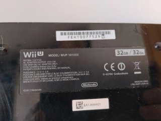 Consola Nintendo Wii U Negra