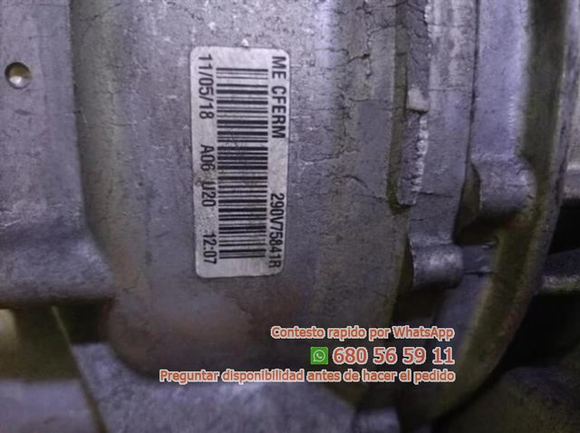 Rectp5665454 ra0003 motor smart forfour  Ref:68529