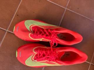 Zapatillas Nike Running Naranja y Verde