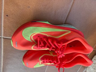 Zapatillas Nike Running Naranja y Verde