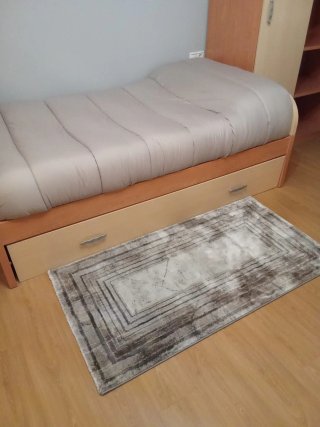 Cama nido 105cm con colchón y ropa de cama