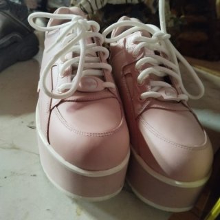 Zapatillas Buffalo Plataforma Rosas