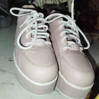 Zapatillas Buffalo Plataforma Rosas