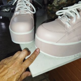 Zapatillas Buffalo Plataforma Rosas