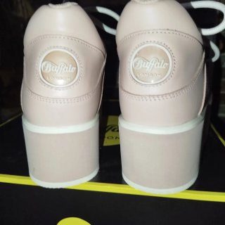 Zapatillas Buffalo Plataforma Rosas