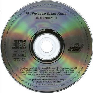 CD Radio Futura - Escuela de Calor