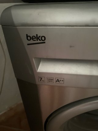 Lavadora Beko 7kg 1000rpm A++