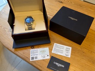 Longines Spirit Zulu azul 42mm