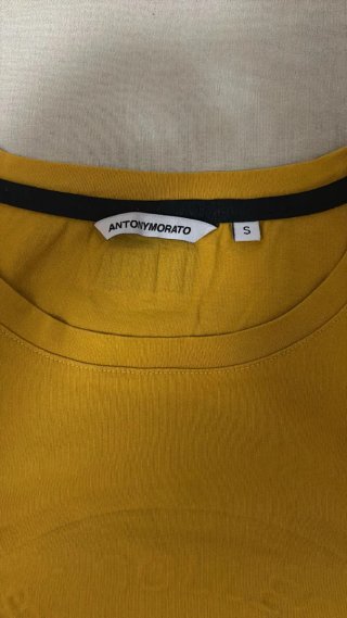 Camiseta Antony Morato amarilla Talla S