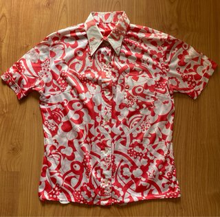 Camisa Psicodélica Vintage 70