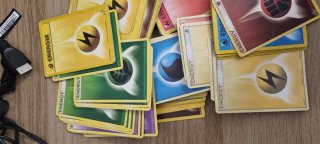 Lotto 100 Carte Pokemon Energia Vintage