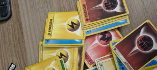 Lotto 100 Carte Pokemon Energia Vintage