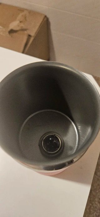 Espumador de leche Nespresso rojo