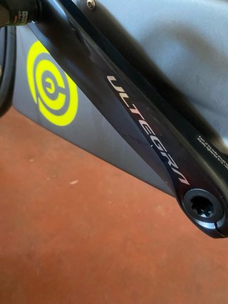 Bielas Ultegra con potenciómetro 4iii 170mm