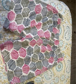 Pantalones de pijama con estampado geométrico