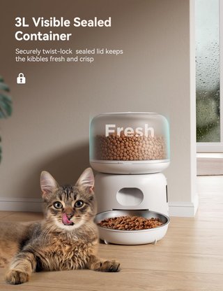 Comedero Automático para mascotas con Wifi