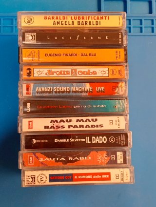 Cassette Italiane Rock/Indie