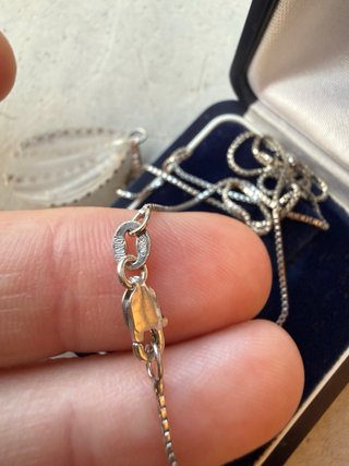 Collana ciondolo goccia argento 925