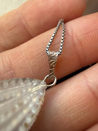 Collana ciondolo goccia argento 925