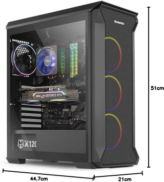 Caja PC Nox Hummer Quantum ARGB