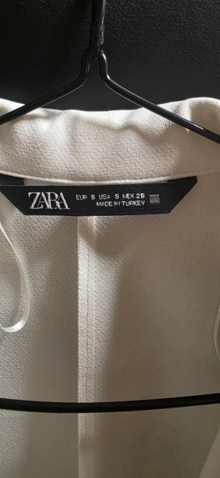 Mono Vestido Blanco Zara