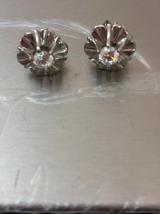 Pendientes Oro 18k 1.03 Ct Diamantes Naturales