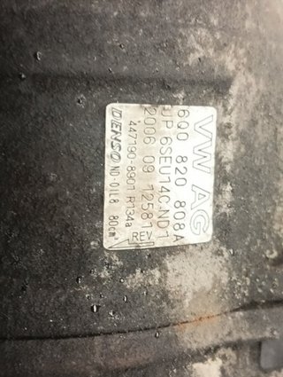 COMPRESOR AIRE ACONDICIONADO SKODA FABIA (6Y2/6Y3
