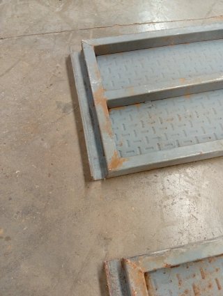 Rampas metálicas para remolque o furgoneta
