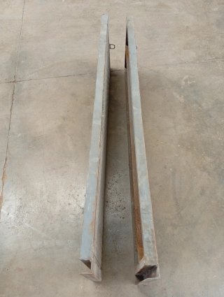 Rampas metálicas para remolque o furgoneta