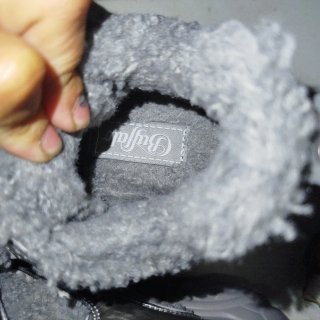 Zapatillas Buffalo Teddy Grises y Plateadas