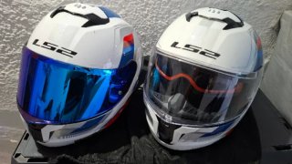 Casco integral LS2 talla L visera clara