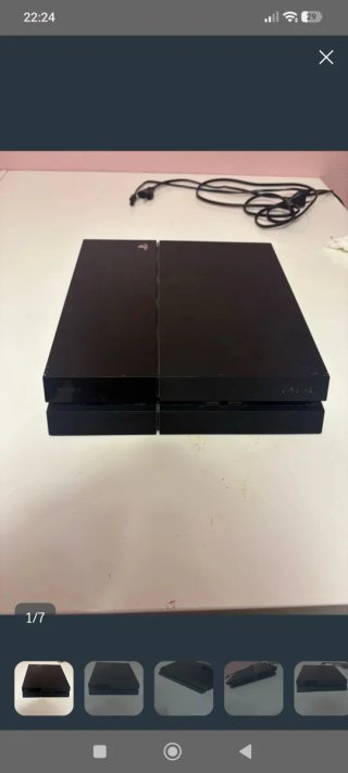 PlayStation 4 PS4 Sony Negra