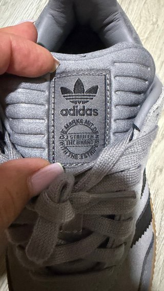 Zapatillas Adidas Samba Gris y Negro