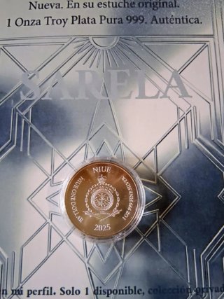 Onza Bullion Plata Lady Justice. 2025