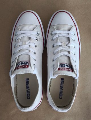 Zapatillas Converse All Star Ox Blancas Talla 41.5