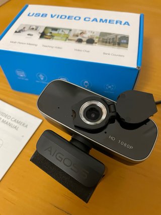 Webcam Aigoss HD 1080P USB